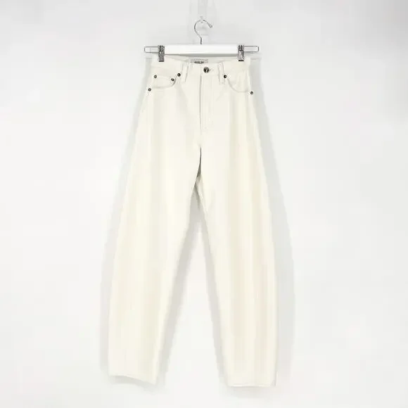 AGOLDE Luna Recycled Leather Pants Women display picture 1